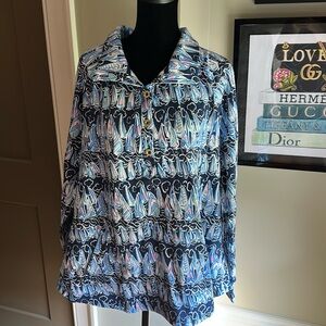 Lilly Pulitzer UPF 50+ Captain Popover - XXL